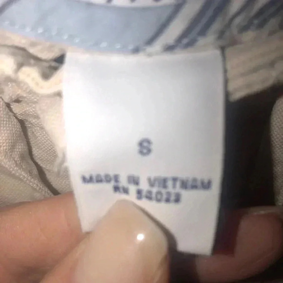 Gap drawstring tan pants sz sm - Picture 5 of 6